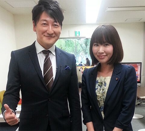 堀潤氏と水野ゆうき